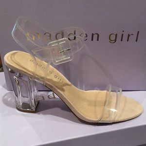 madden girl clear heels